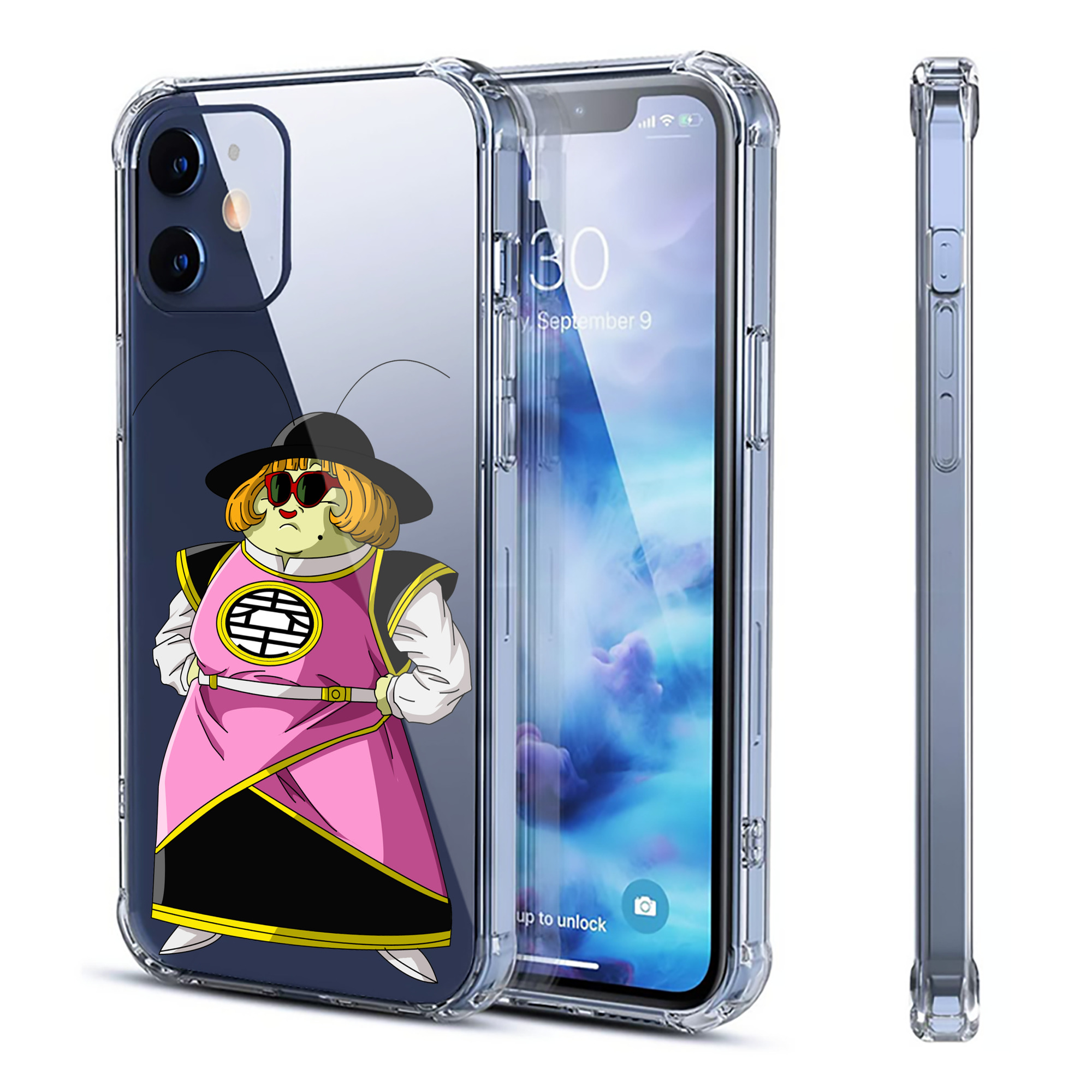 （画像用） ドラゴンボール DRAGON BALL 【iPhone 12シリーズ対応】透明スマホケース（クリアソフトケース）